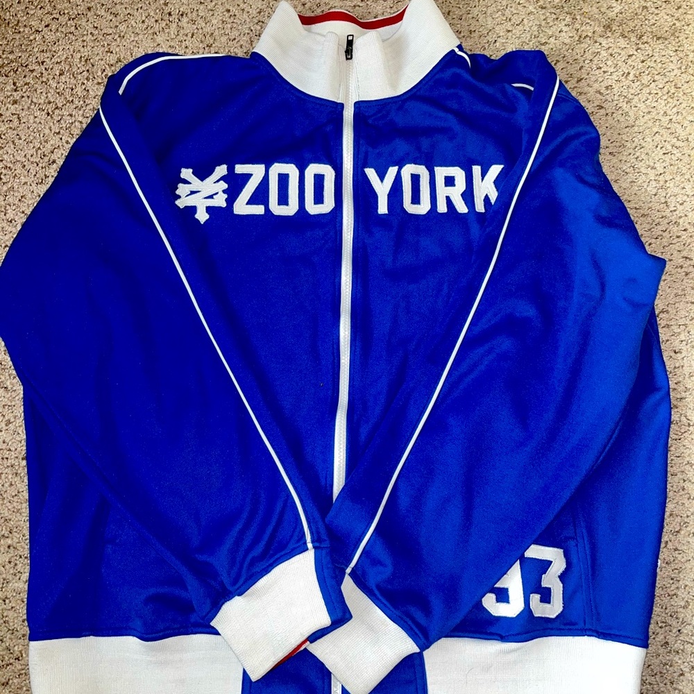 Blue ZooYork zip up jacket